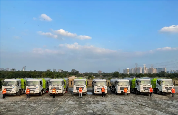 快！准！稳！BB贝博艾弗森速度保障高明环卫项目高效进场 —— 山水之间，最是高明