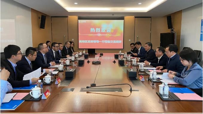 高明区区委书记杨永泰一行到BB贝博艾弗森环境调研